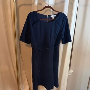 Maternity Navy Blue Dress